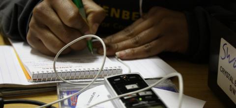Digital media workshop in South Africa. Photo by Kim Nowacki (CC BY-ND 2.0)
